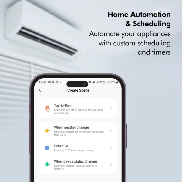 Wipro 16A Wi-Fi Smart Plug with Energy Monitoring - Image 3