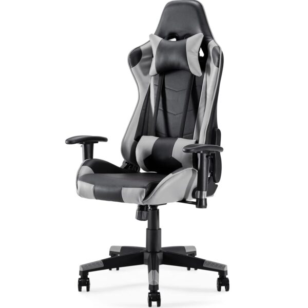 Sunon Gaming Chair, Faux Leather Computer Chair with Lumbar Support (6 Month Used)