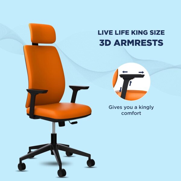 The Sleep Company - Boss Premium Office Chair - Image 6