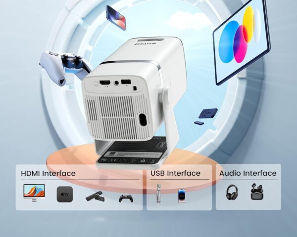 WZATCO Yuva Go Android 13.0 Smart Projector - Image 3