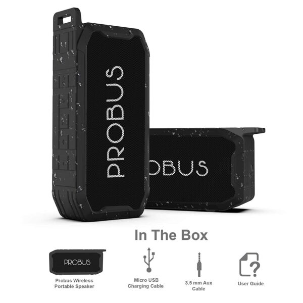 Probus Waterproof Bluettoth Speaker - Image 3