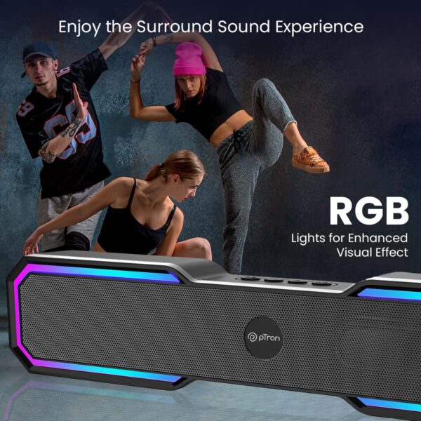 pTron Fusion RB 18W Bluetooth Soundbar - Image 5