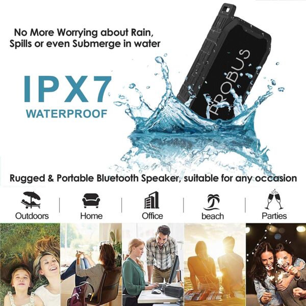 Probus Waterproof Bluettoth Speaker - Image 5