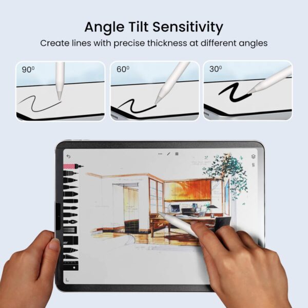 Portronics Glide 2 Stylus Pencil for iPad - Image 3