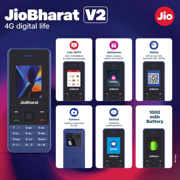 JioBharat V2 4G Phone - Image 3