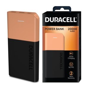 Duracell 20000mAh Slimmest Power Bank