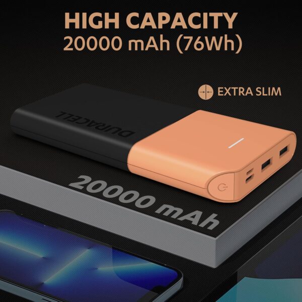 Duracell 20000mAh Slimmest Power Bank - Image 4