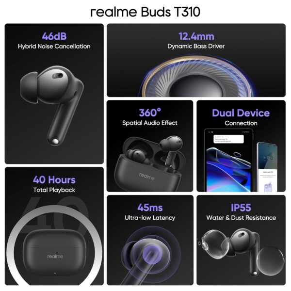 realme Buds T310 ANC - Image 8