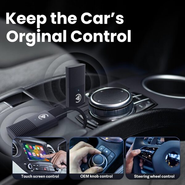 Carlizem Wireless Carplay & Android Auto Adapter - Image 3