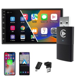 Carlizem Wireless Carplay & Android Auto Adapter