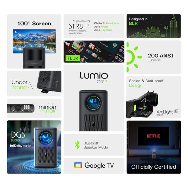 Lumio Arc 5 Projector - Image 2