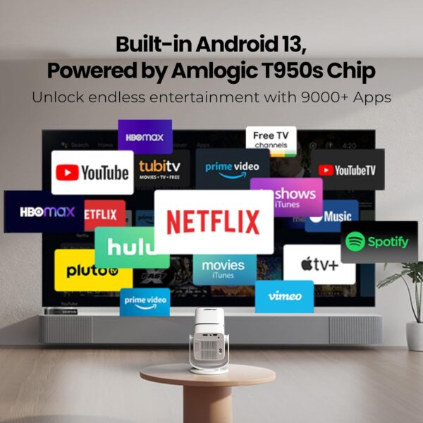 E GATE Atom 3X (1080p Native) Projector - Image 6