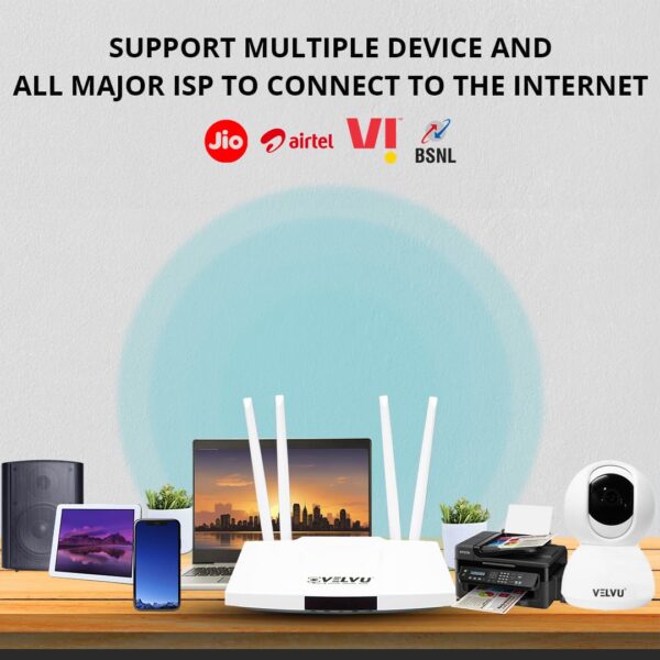 VELVU WRV-750 5G & 4G Mobile Sim Based Wi-Fi Router - Image 4