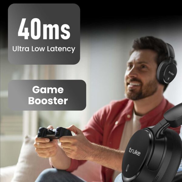 truke Aura Bass Over The Ear Headphone - Image 4