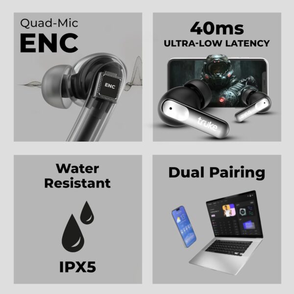truke Mega 8 TWS Earbuds - Image 4