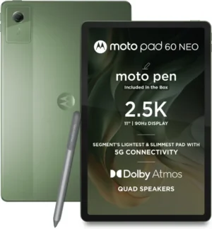 MOTOROLA Pad 60 Neo 8 GB RAM 128 GB ROM (Wi-Fi+5G) Tablet
