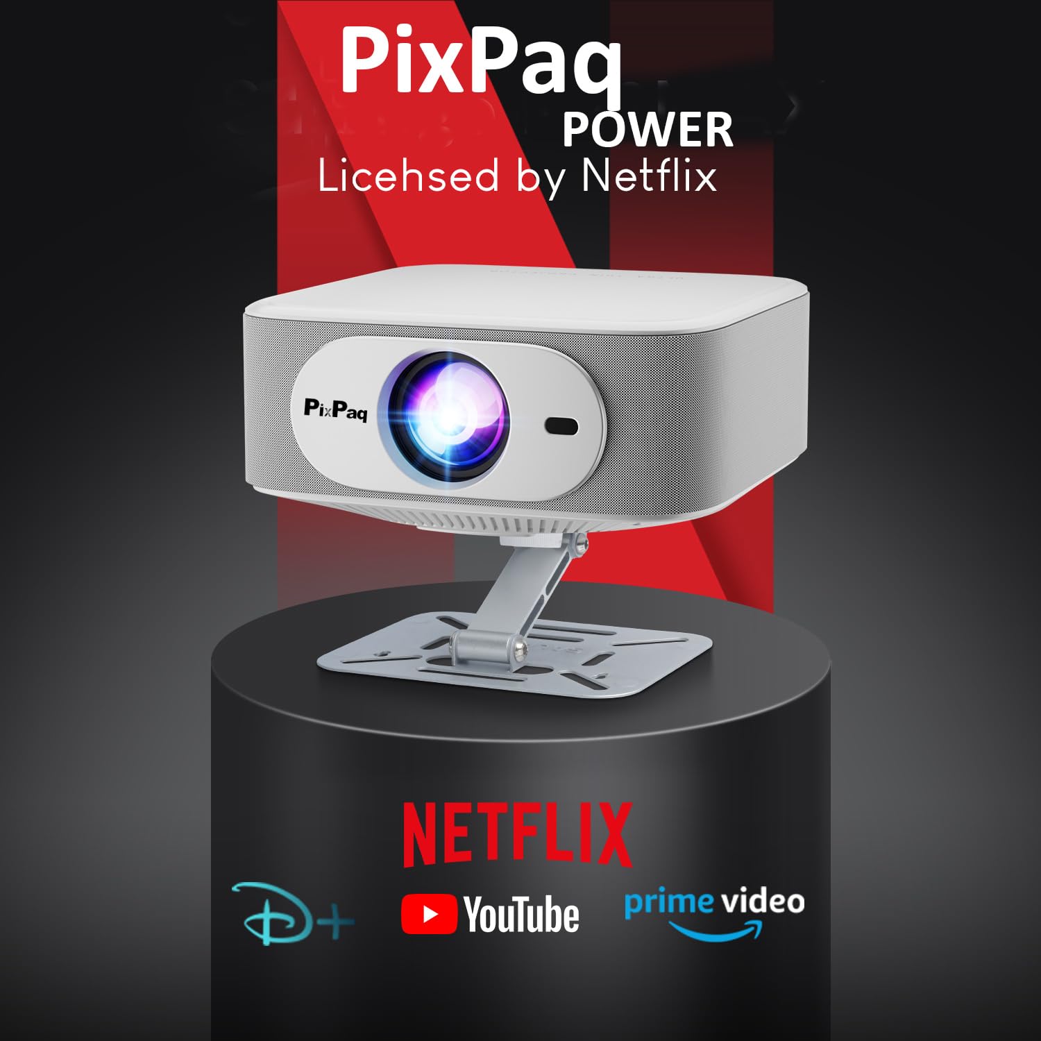 PixPaq Power Projector (Certified Netflix and Prime Video) - Image 2