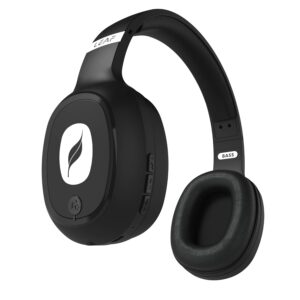 Leaf Bass Wireless Headphones (Carbon Black)