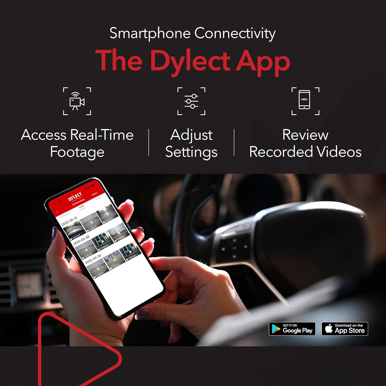 Dylect® Sense Classic 1080p Single Channel Dash Cam - Image 7