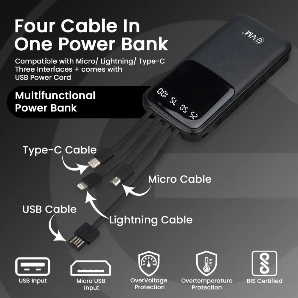 Evm Encase+ Power Bank 10000mah - Image 3