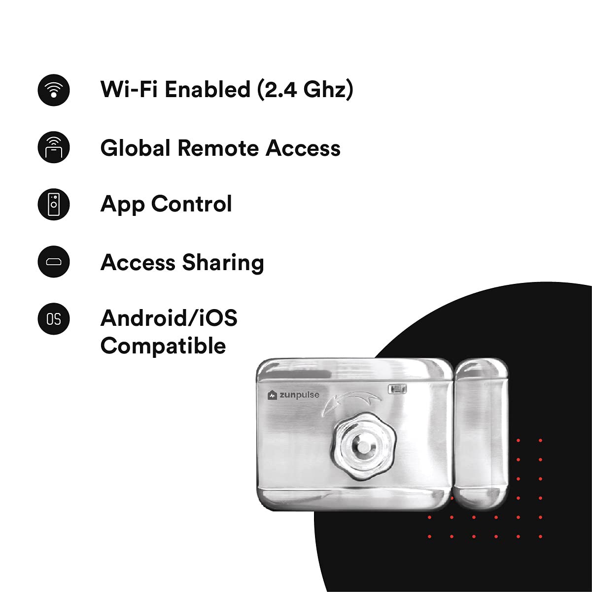 zunpulse Wi-Fi Enabled Smart Door Lock - Image 4