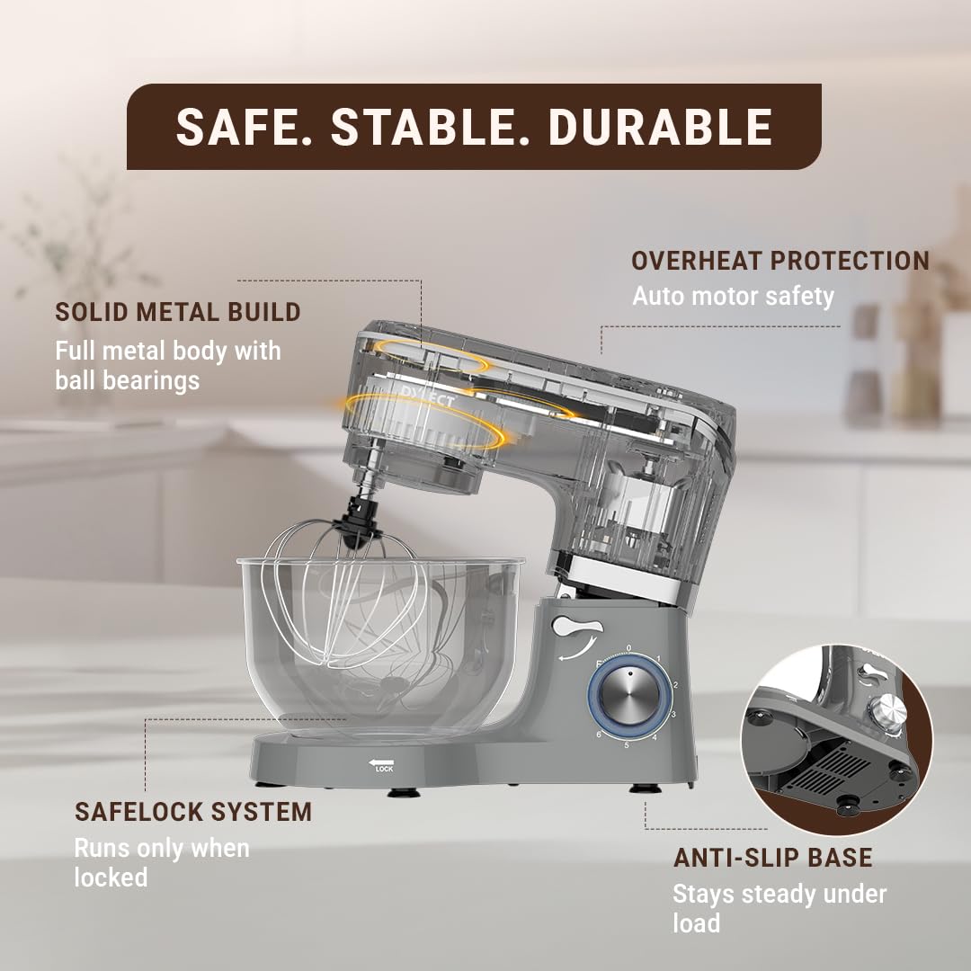 DYLECT® ArtiMix Stand Mixer - Image 3