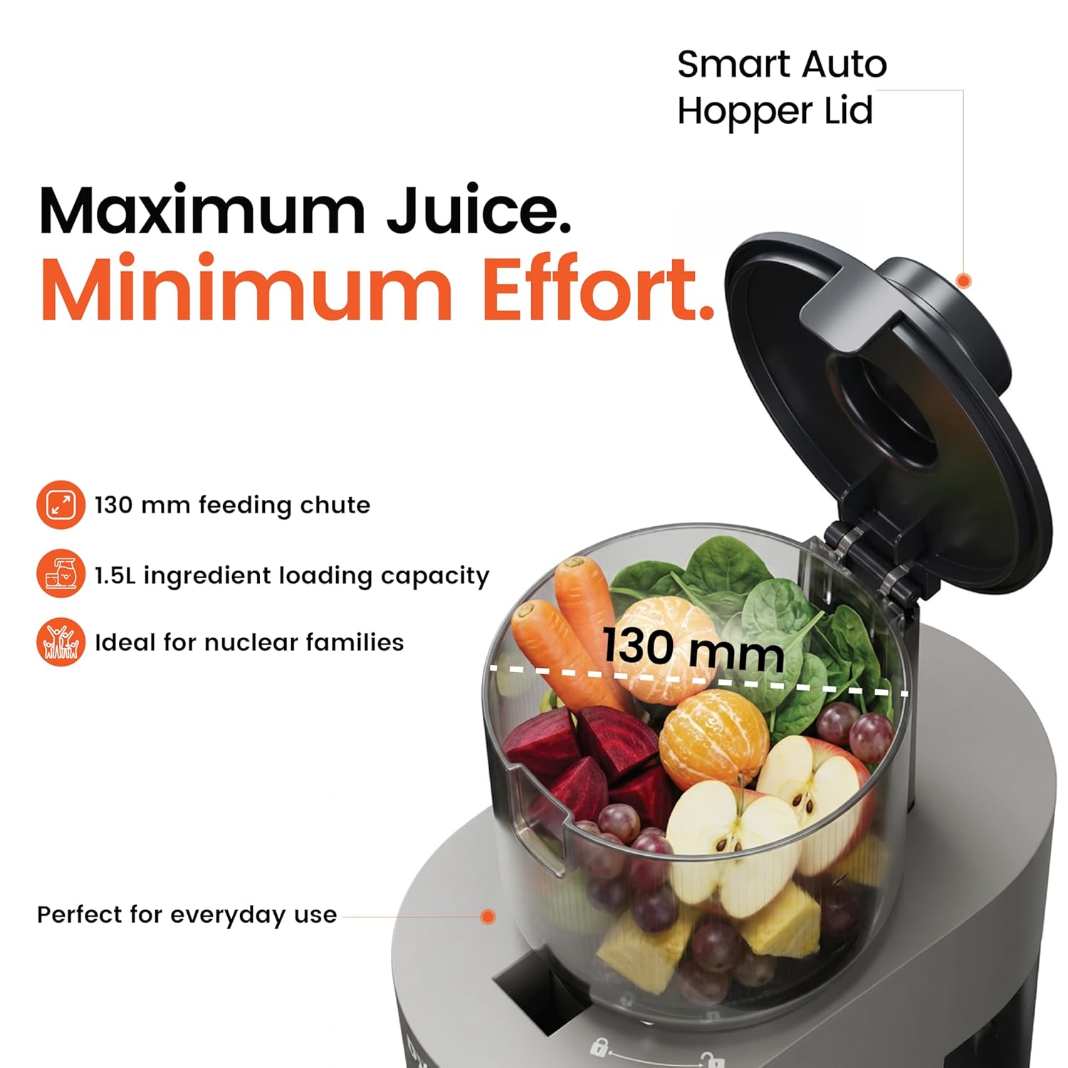 DYLECT® NutriMax Cold Press Juicer - Image 2