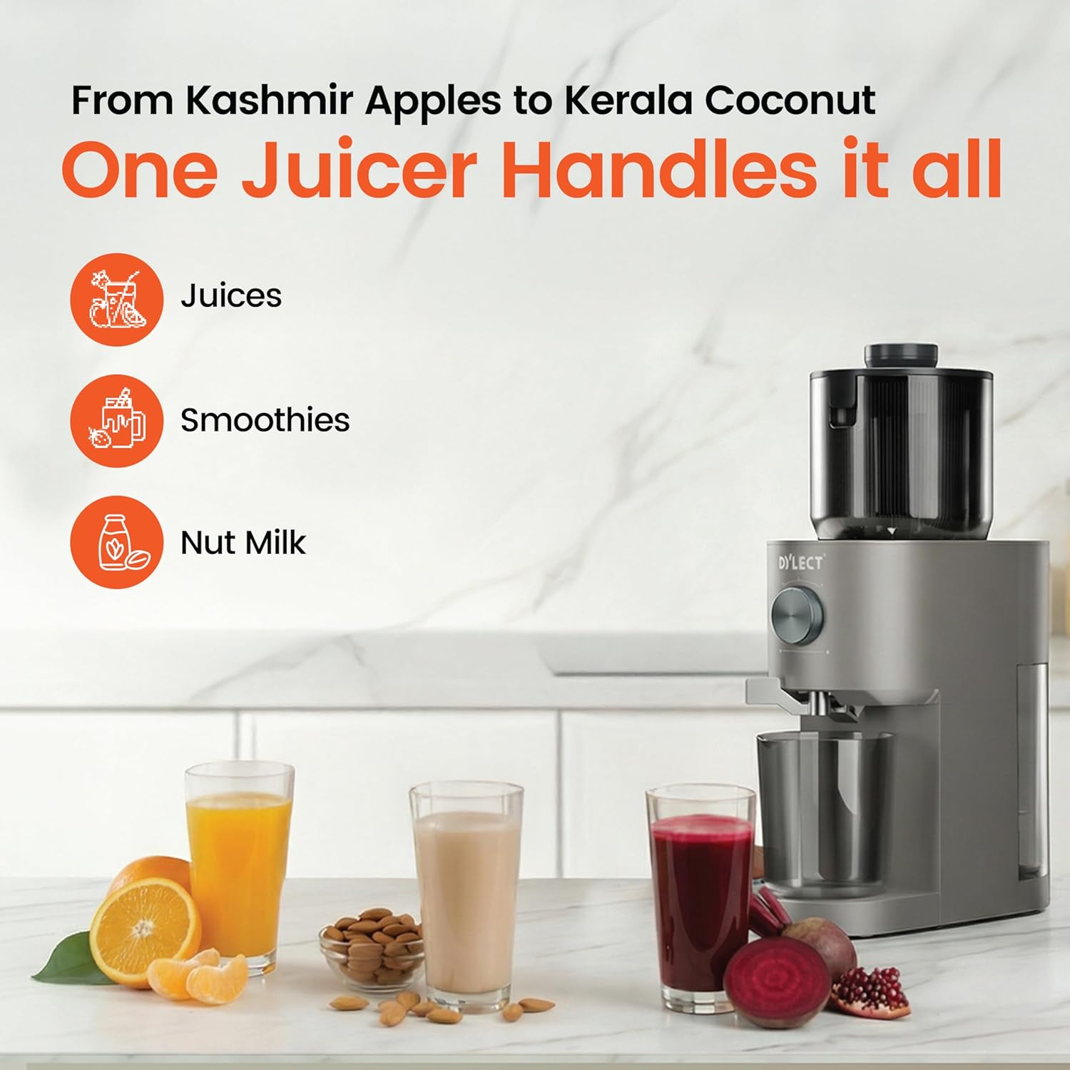 DYLECT® NutriMax Cold Press Juicer - Image 5