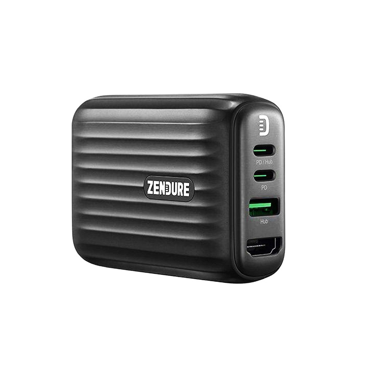 Zendure SuperHub 4-in-1 48W USB Hub (Charger and Hub with 48W Output, GaN Technology, 4K HDMI-Port, USB 3.1 with 5Gbps, for MacBook, iPhone, Galaxy, etc)