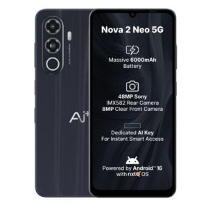 AI+ Nova 2 Neo 5G (Black, 6GB+128GB)