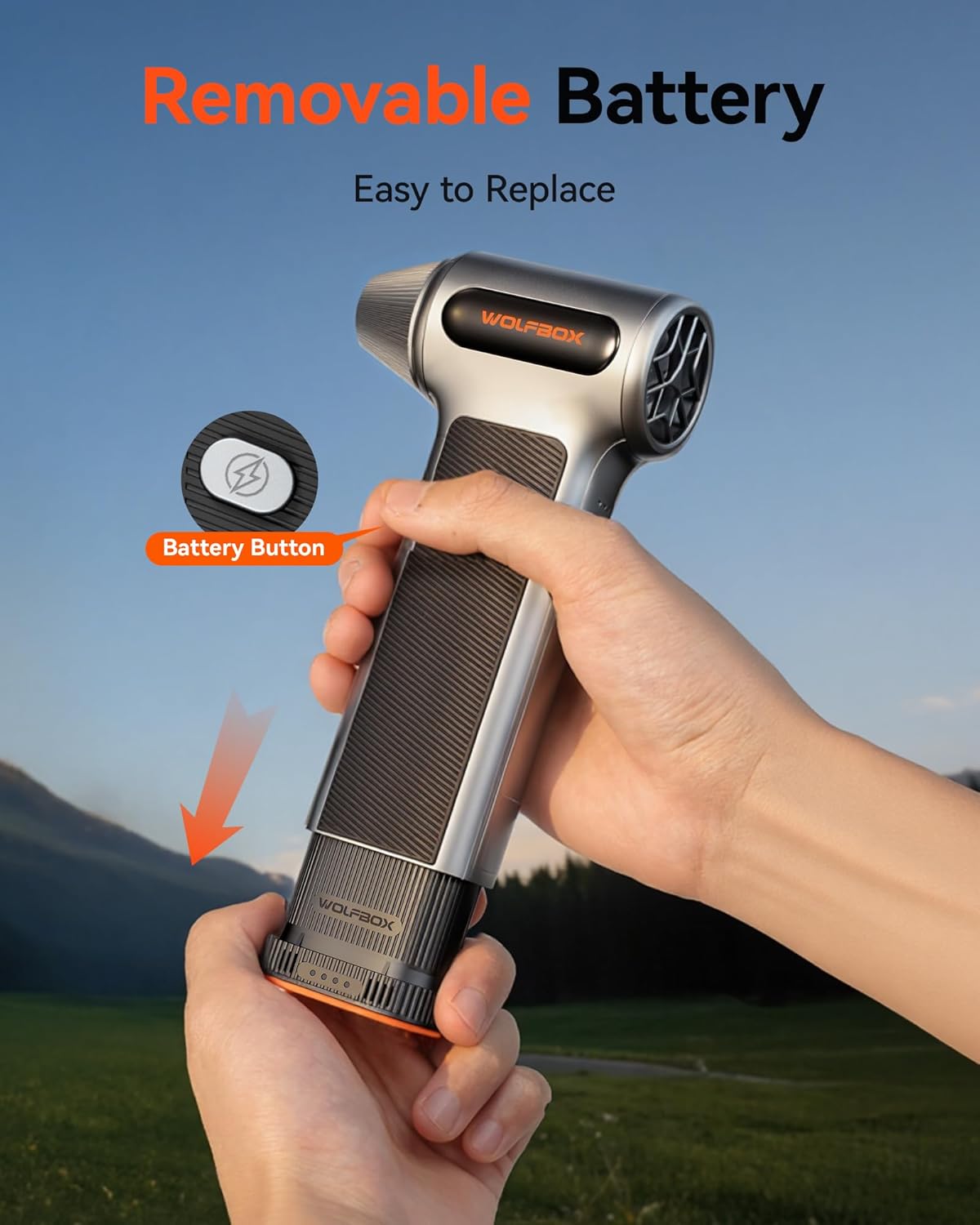 WOLFBOX MF200 Electric Air Duster - Image 7