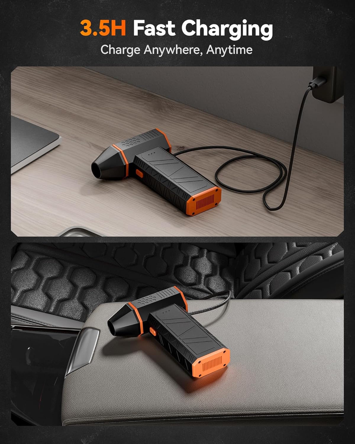 WOLFBOX MF50 Cordless Electric Air Duster - Image 3